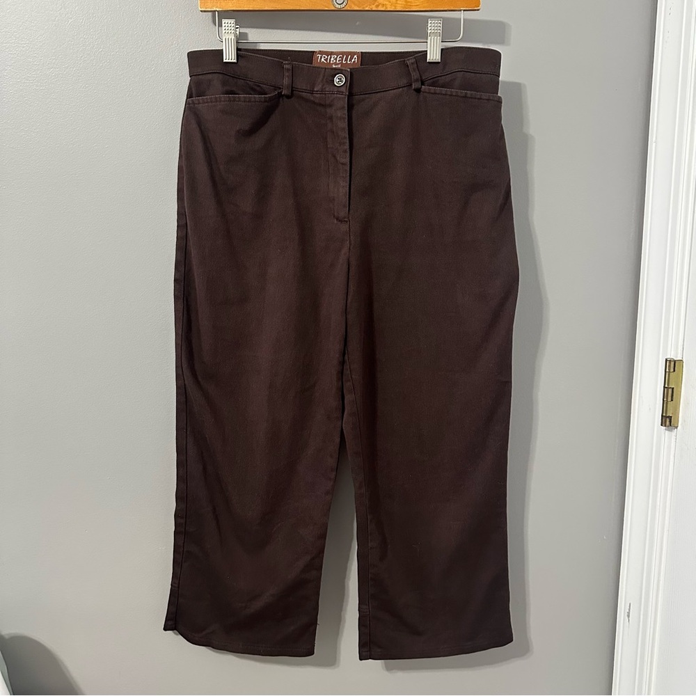 Brown Tribella Sport Pants Size 10
